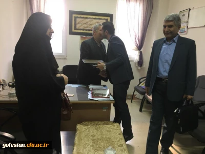 بازدید سرپرست دانشگاه فرهنگیان استان گلستان از مدارس مجری طرح کارورزی