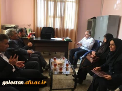 بازدید سرپرست دانشگاه فرهنگیان استان گلستان از مدارس طرح کارورزی 7
