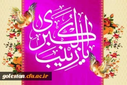 ولادت حضرت زینب _سلام الله علیها_ اسطوره صبر و مقاومت و پرستار صحرای کربلا بر همگان، بویژه پرستاران زحمتکش مبارک باد 2