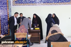 بازدید دکترمازندرانی از جلسه امتحانات پایان ترم دانشجومعلمان پردیس امام خمینی(ره) 2