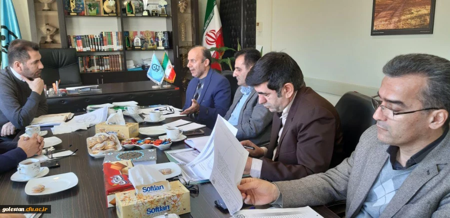 جلسه شورای پژوهش استان در دفتر دکتر مازندرانی سرپرست دانشگاه فرهنگیان تشکیل شد. 2