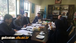 با حضور سرپرست دانشگاه، جلسه ستاد ارزیابی رهنامه رئیس دانشگاه فرهنگیان برگزار شد. 4