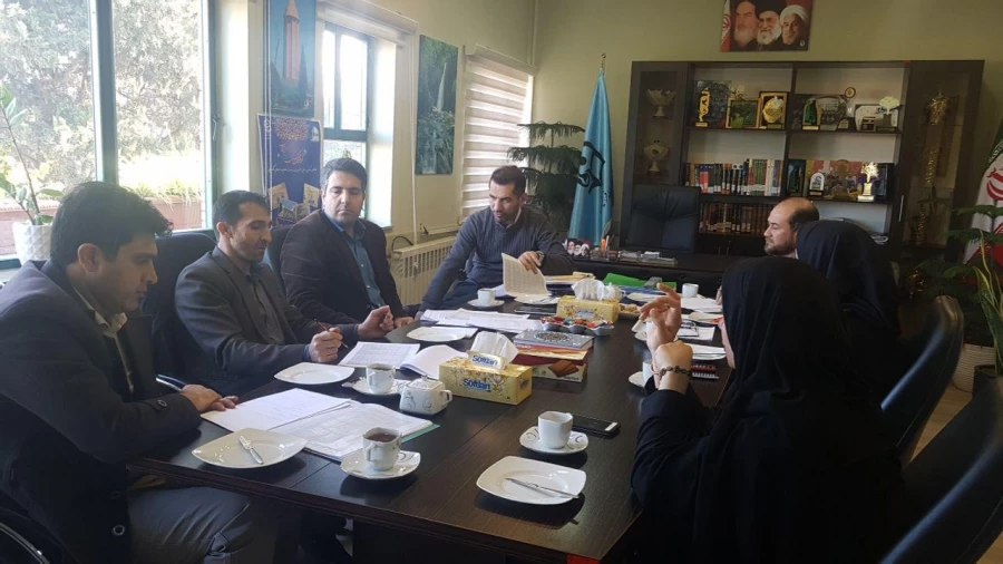 با حضور سرپرست دانشگاه، جلسه ستاد ارزیابی رهنامه رئیس دانشگاه فرهنگیان برگزار شد. 4