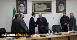 استاندار گلستان در جلسه کمیته استانی هیأت امنای دانشگاه فرهنگیان استان گلستان:
اگر آموزش و پرورش و دانشگاه فرهنگیان خوب کار کنند، می توانند تحولات بنیادین و مهمی را در جامعه ایجاد کنند.  
 2