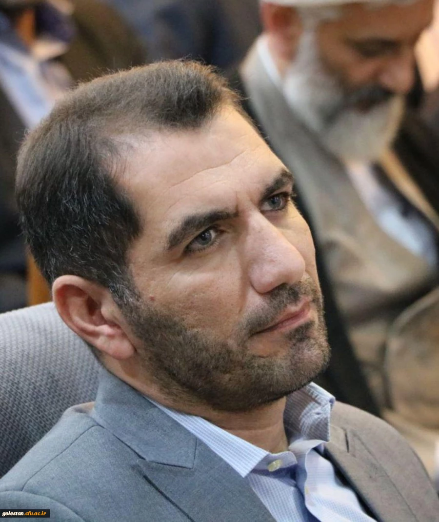 پیام تقدیر و تشکر دکتر محمدرضا مازندرانی از دکتر خنیفر، رئیس دانشگاه فرهنگیان و مهندس قلم چی، رئیس بنیاد خیریه قلم چی به خاطر مساعدت در ساخت پروژه مخزن کتابخانه پردیس آیت الله خامنه ای گرگان 2