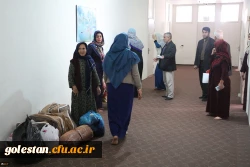 اسکان خانواده های سیل زده در دانشگاه فرهنگیان استان گلستان 5