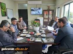 جلسه عقد تفاهم نامه همکای دانشگاه فرهنگیان با دفتر امور اجتماعی و فرهنگی استانداری جهت استقرار دبیرخانه مدیریت اجرایی سند استراتژیک پیشگیری از آسیب های اجتماعی استان در دانشگاه 4