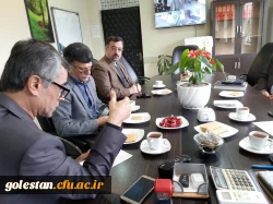 جلسه عقد تفاهم نامه همکای دانشگاه فرهنگیان با دفتر امور اجتماعی و فرهنگی استانداری جهت استقرار دبیرخانه مدیریت اجرایی سند استراتژیک پیشگیری از آسیب های اجتماعی استان در دانشگاه 3