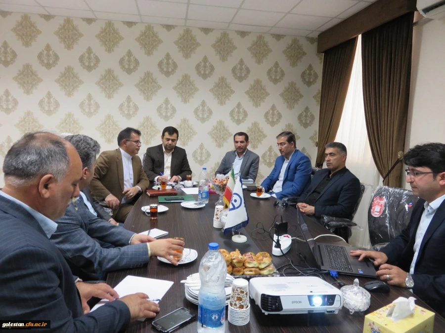 جلسه هم اندیشی با حضور سرپرست دانشگاه فرهنگیان و نماینده گنبد در مجلس شورای اسلامی  2