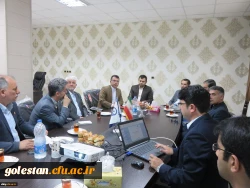 جلسه هم اندیشی با حضور سرپرست دانشگاه فرهنگیان و نماینده گنبد در مجلس شورای اسلامی  3