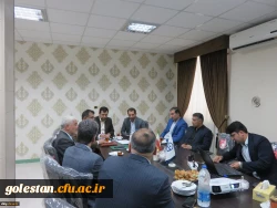 جلسه هم اندیشی با حضور سرپرست دانشگاه فرهنگیان و نماینده گنبد در مجلس شورای اسلامی  5