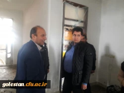بازدید معاون آموزش و تحصیلات تکمیلی دانشگاه فرهنگیان از مناطق سیل زده استان گلستان 4