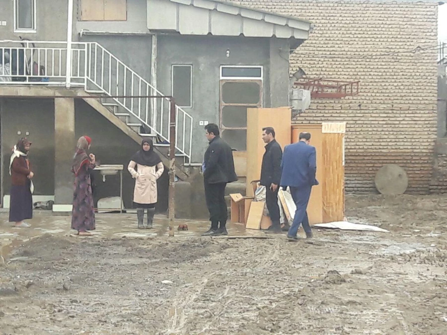 بازدید معاون آموزش و تحصیلات تکمیلی دانشگاه فرهنگیان از مناطق سیل زده استان گلستان 6