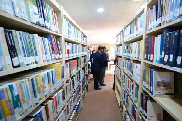 پوشش خبری افتتاح کتابخانه قلم چی پردیس آیت الله خامنه ای دانشگاه فرهنگیان گلستان در وبسایت و خبرنامه 48 بنیاد علمی آموزشی قلم چی 3