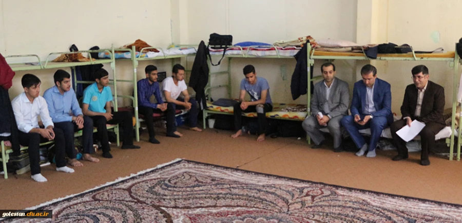 بازدید معاون هماهنگی و کارشناس مسئولان مدیریت استان از پردیس آیت ا... خامنه ای گرگان به مناسبت هفته سراهای دانشجویی 2