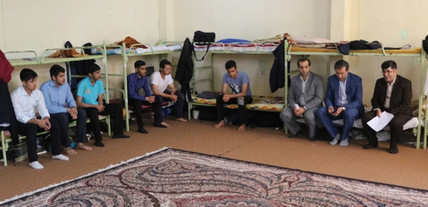 بازدید معاون هماهنگی و کارشناس مسئولان مدیریت استان از پردیس آیت ا... خامنه ای گرگان به مناسبت هفته سراهای دانشجویی 2