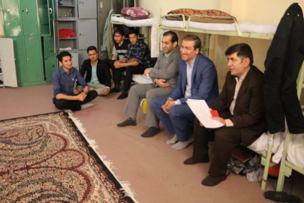 بازدید معاون هماهنگی و کارشناس مسئولان مدیریت استان از پردیس آیت ا... خامنه ای گرگان به مناسبت هفته سراهای دانشجویی 6
