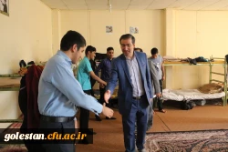 بازدید معاون هماهنگی و کارشناس مسئولان مدیریت استان از پردیس آیت ا... خامنه ای گرگان به مناسبت هفته سراهای دانشجویی 7