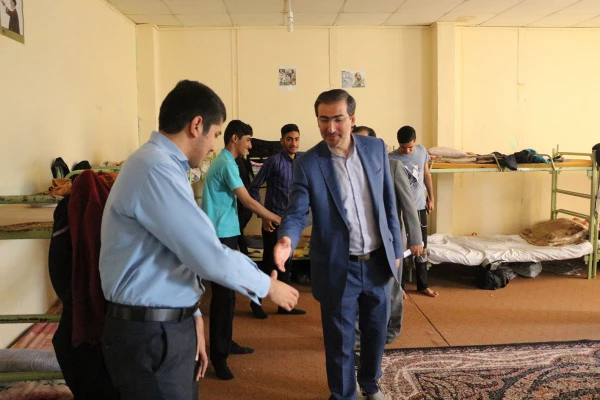 بازدید معاون هماهنگی و کارشناس مسئولان مدیریت استان از پردیس آیت ا... خامنه ای گرگان به مناسبت هفته سراهای دانشجویی 7