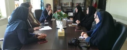نشست هم اندیشی مدیرکل امور بانوان و خانواده استانداری گلستان با دکتر مازندرانی سرپرست دانشگاه فرهنگیان گلستان 2