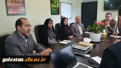 نشست هم اندیشی سه جانبه با حضور مدیرکل آموزش و پرورش ، مدیرکل نوسازی و تجهیز مدارس و دکتر مازندرانی سرپرست دانشگاه فرهنگیان گلستان 5
