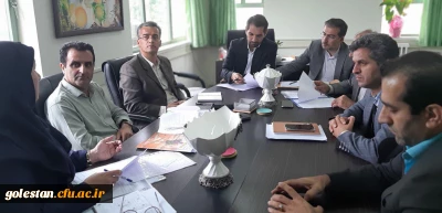 جلسه شورای پژوهش دانشگاه فرهنگیان گلستان برگزار شد