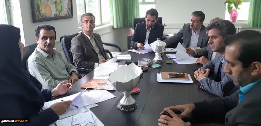 جلسه شورای پژوهش دانشگاه فرهنگیان گلستان برگزار شد 2