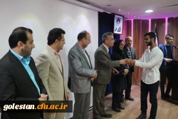 نتایج نهایی جشنواره علمی، فرهنگی دانشجومعلمان پردیس آیت الله خامنه ای در رشته های الگوهای برتر تدریس، قصه گویی و تولید محتوای الکترونیک در مراسم اختتامیه این جشنواره اعلام شد. 4