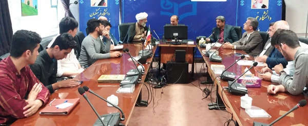 مراسم تقدیر و معارفه اعضای جدید شورای صنفی پردیس آیت الله خامنه ای گرگان برگزار شد. 2