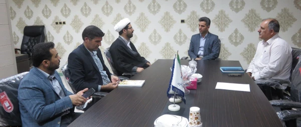 نشست صمیمی حجة الإسلام والمسلمین دکتر عراقی رئیس دانشگاه مذاهب اسلامی واحد گنبد کاووس با سرپرست واحد دانشگاهی شهید بهشتی گنبد 2