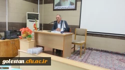 جلسه توجیهی دوره های حضوری و غیرحضوری فرهنگی و اجتماعی مهارت آموزان ماده 28(ورودی سال 97) واحد دانشگاهی شهید بهشتی گنبد برگزار شد. 2