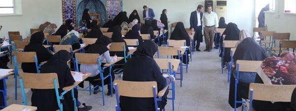 بازدید سرپرست دانشگاه فرهنگیان استان گلستان از برگزاری امتحانات پایان ترم پردیس امام خمینی(ره) گرگان 2