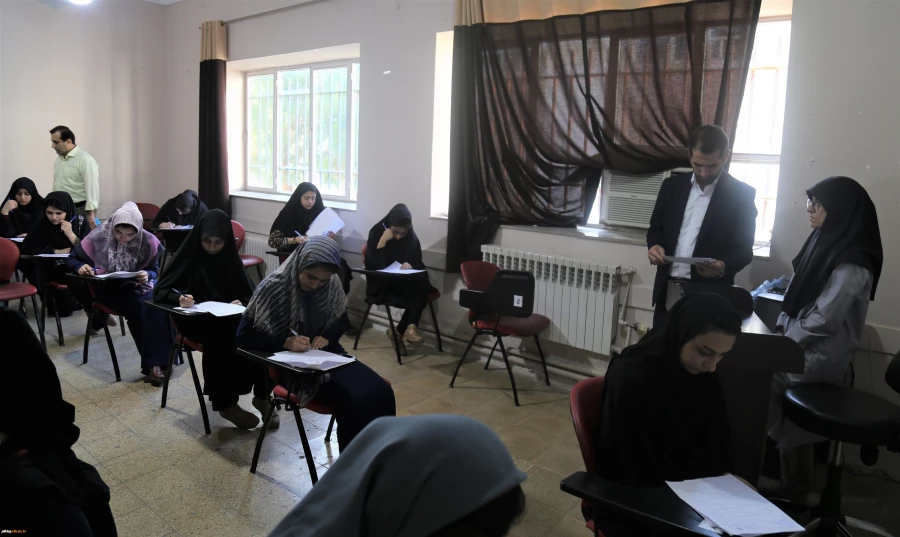 بازدید سرپرست دانشگاه فرهنگیان استان گلستان از برگزاری امتحانات پایان ترم پردیس امام خمینی(ره) گرگان 2