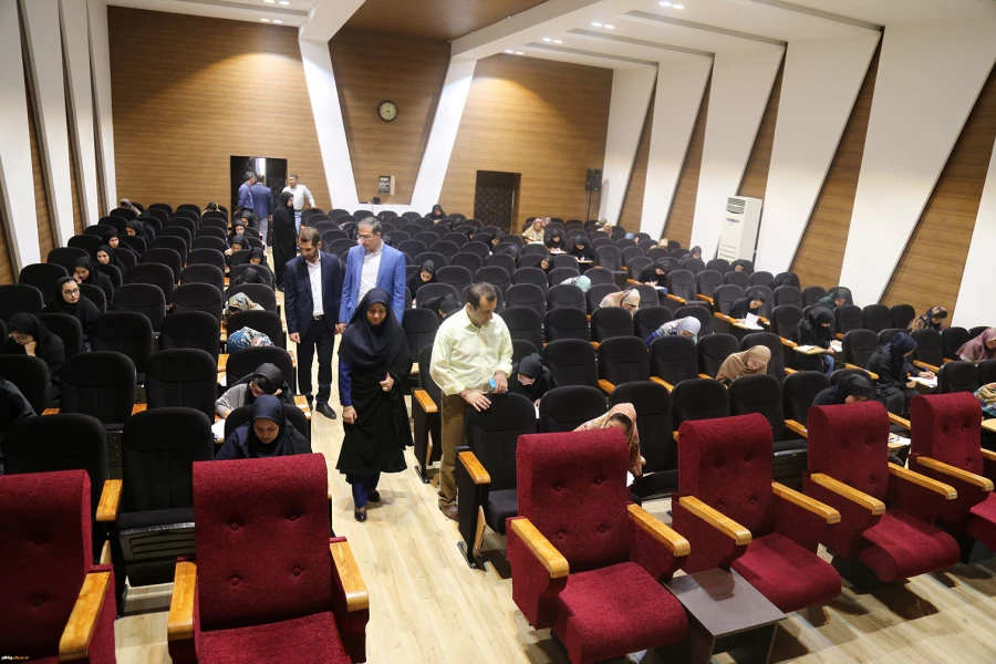 بازدید سرپرست دانشگاه فرهنگیان استان گلستان از برگزاری امتحانات پایان ترم پردیس امام خمینی(ره) گرگان 2