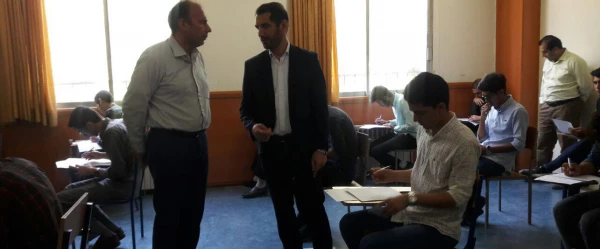 بازدید دکتر مازندرانی سرپرست دانشگاه فرهنگیان گلستان از امتحانات پایان ترم دانشجویان پردیس آیت الله خامنه ای گرگان 2