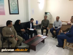 بازدید دکتر مازندرانی سرپرست دانشگاه فرهنگیان گلستان از امتحانات پایان ترم دانشجویان پردیس آیت الله خامنه ای گرگان 8