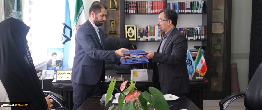تفاهم نامه همکاری دوجانبه دانشگاه فرهنگیان استان گلستان با دانشگاه بین المللی نورث وست 2