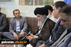 دیدار اعضای هیئت رئیسه و مدیران استانی دانشگاه فرهنگیان سراسر کشور با مرجع تقلید جهان تشییع حضرت آیت الله العظمی علوی گرگانی 4