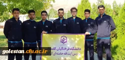 کسب رتبه سوم رشته هفت سنگ توسط دانشجومعلمان پردیس آیت الله خامنه ای گرگان در چهارمین المپیاد ورزش های همگانی دانشجویان سراسر کشور 2