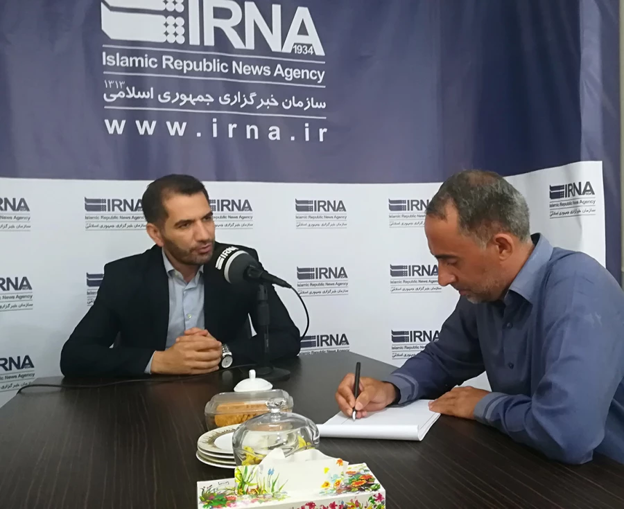 بازدید دکتر مازندرانی سرپرست امور پردیس های استان گلستان به مناسبت روز خبرنگار از خبرگزاری جمهوری اسلامی  4