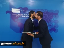 بازدید دکتر مازندرانی سرپرست امور پردیس های استان گلستان به مناسبت روز خبرنگار از خبرگزاری جمهوری اسلامی  6