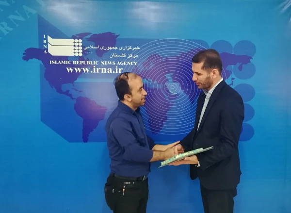 بازدید دکتر مازندرانی سرپرست امور پردیس های استان گلستان به مناسبت روز خبرنگار از خبرگزاری جمهوری اسلامی  7