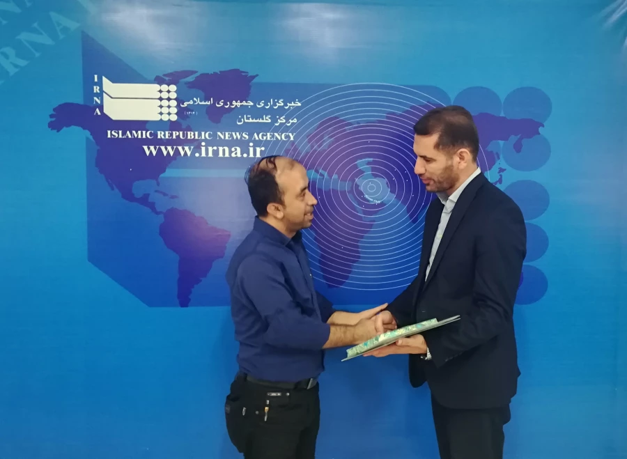 بازدید دکتر مازندرانی سرپرست امور پردیس های استان گلستان به مناسبت روز خبرنگار از خبرگزاری جمهوری اسلامی  7