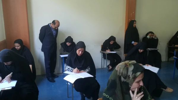 بازدید استاندار گلستان از حوزه امتحانی آزمون ارزشیابی صلاحیت های حرفه ای معلمی مهارت آموزان ماده 28  4