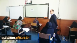 بازدید استاندار گلستان از حوزه امتحانی آزمون ارزشیابی صلاحیت های حرفه ای معلمی مهارت آموزان ماده 28  5
