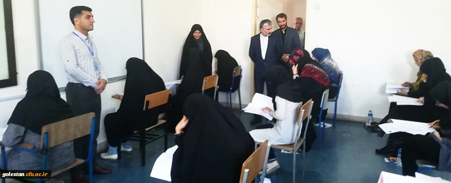 برگزاری آزمون ارزشیابی صلاحیت های حرفه ای معلمی مهارت آموزان ماده 28 در دانشگاه فرهنگیان گلستان   2
