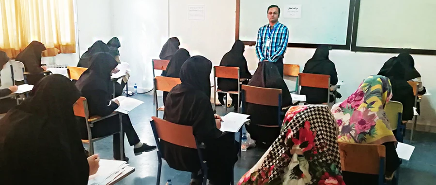 برگزاری آزمون ارزشیابی صلاحیت های حرفه ای معلمی مهارت آموزان ماده 28 در دانشگاه فرهنگیان گلستان   3