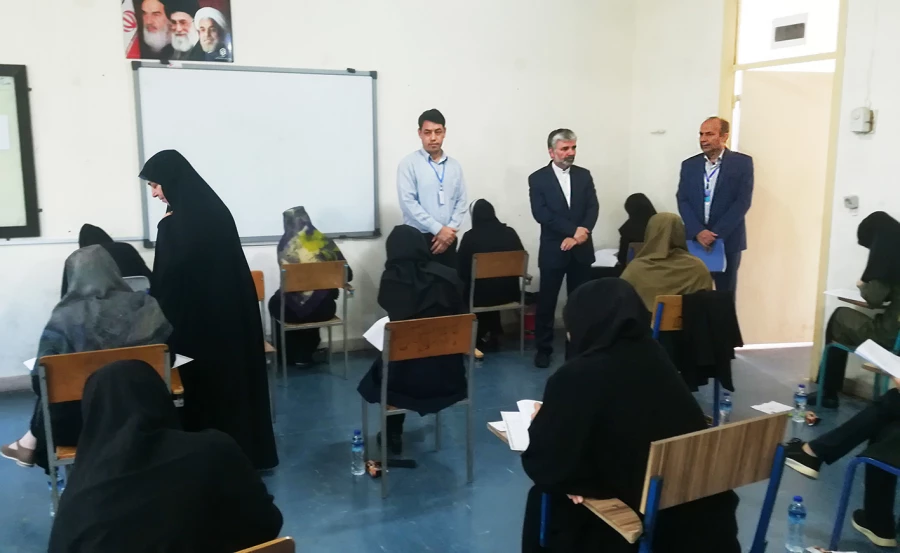 برگزاری آزمون ارزشیابی صلاحیت های حرفه ای معلمی مهارت آموزان ماده 28 در دانشگاه فرهنگیان گلستان   6