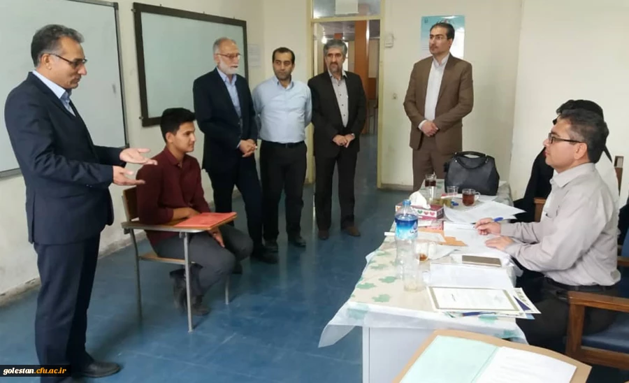 بازدید معاونین اداره کل آموزش و پرورش گلستان از مراحل مصاحبه داوطلبان ورود به دانشگاه فرهنگیان    4
