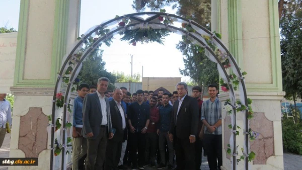 برگزاری آیین استقبال از نو دانشجو معلمان واحد دانشگاهی شهید بهشتی گنبد کاووس سال 98 3